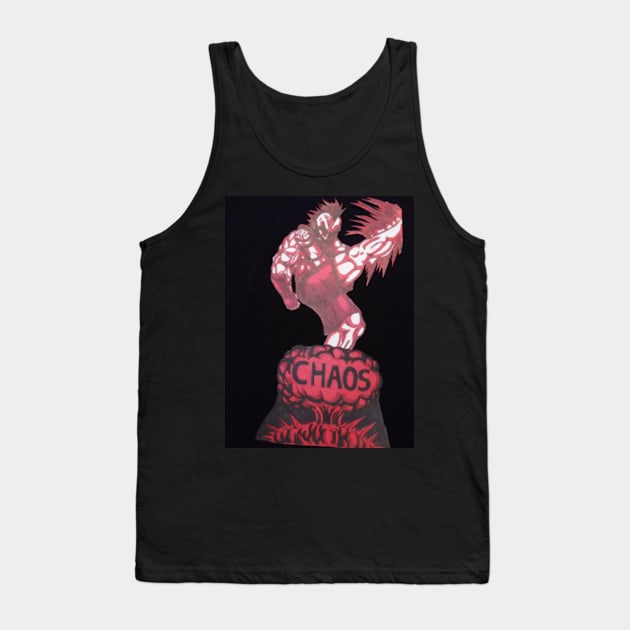 Chaos Pain Tank Top by Wrek